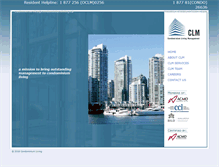 Tablet Screenshot of condominiumliving.ca